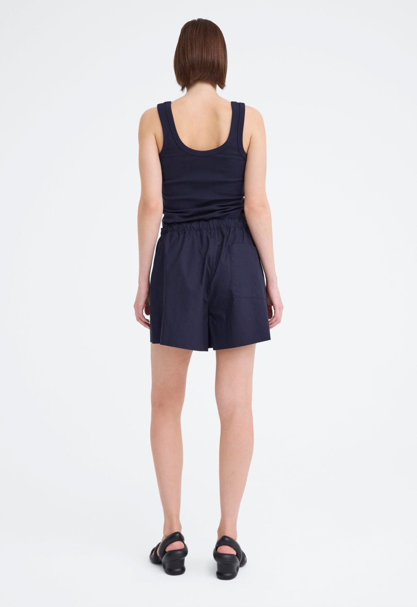 Jac + Jack Mira Cotton Short - Darkest Navy